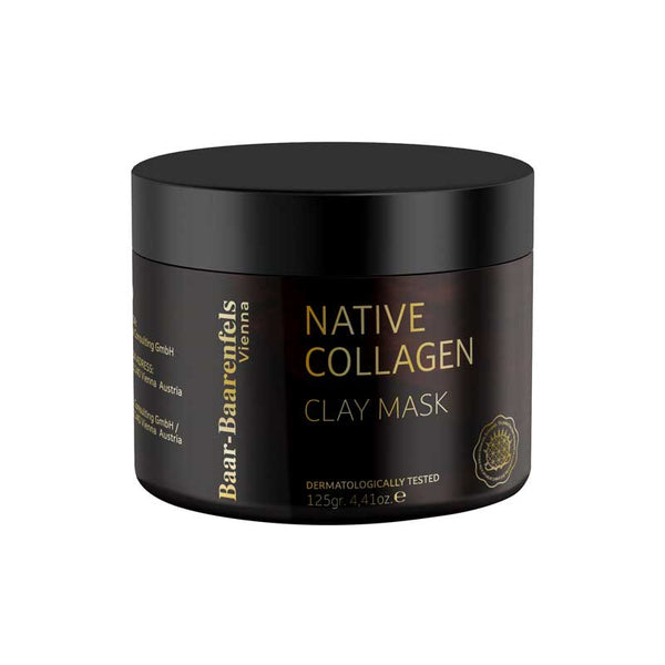Elevate your skincare routine with our Native Collagen Clay Mask infused with nourishing clay minerals. Unveil smoother, healthier-looking skin.